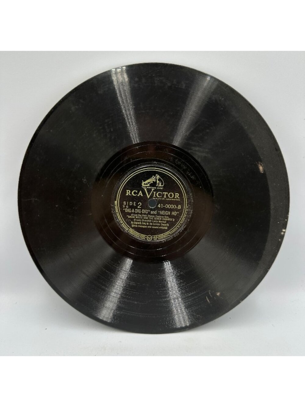 RCA Victor Snow White & The Seven Dwarfs Songs 78 RPM